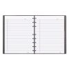 NotePro Notebook, 1 Subject, Narrow Rule, Black Cover, 9.25 x 7.25, 75 Sheets2