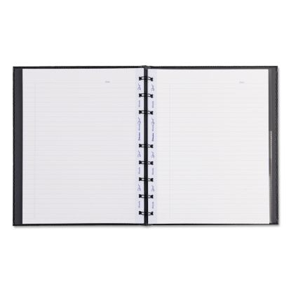 MiracleBind Notebook, 1 Subject, Medium/College Rule, Black Cover, 9.25 x 7.25, 75 Sheets1