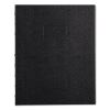 MiracleBind Notebook, 1 Subject, Medium/College Rule, Black Cover, 9.25 x 7.25, 75 Sheets2