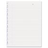 MiracleBind Ruled Paper Refill Sheets for all MiracleBind Notebooks and Planners, 11 x 9.06, White/Blue Sheets, Undated1