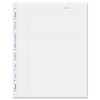 MiracleBind Ruled Paper Refill Sheets for all MiracleBind Notebooks and Planners, 9.25 x 7.25, White/Blue Sheets, Undated1