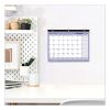 Monthly Desk Pad Calendar, 11 x 8.5, White/Blue/Green Sheets, Black Binding, 12-Month (Jan to Dec): 20232