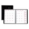 Essential Collection 14-Month Ruled Monthly Planner, 8.88 x 7.13, Black Cover, 14-Month (Dec to Jan): 2022 to 20241