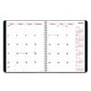 DuraFlex 14-Month Planner, 8.88 x 7.13, Black Cover, 14-Month (Dec to Jan): 2022 to 20242