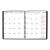 Essential Collection 14-Month Ruled Monthly Planner, 11 x 8.5, Black Cover, 14-Month (Dec to Jan): 2022 to 20242