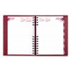 CoilPro Ruled Daily Planner, 8.25 x 5.75, Red Cover, 12-Month (Jan to Dec): 20232