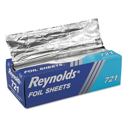 Pop-Up Interfolded Aluminum Foil Sheets, 12 x 10.75, Silver, 500/Box1