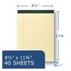 Recycled Legal Pad, Wide/Legal Rule, 40 Canary-Yellow 8.5 x 11 Sheets, Dozen2