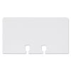 Plain Unruled Refill Card, 2.25 x 4, White, 100 Cards/Pack2