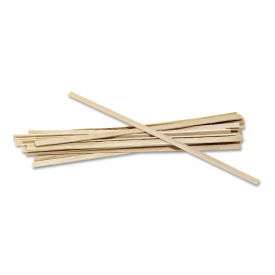 Wood Coffee Stirrers, 5.5", 10,000/Carton1