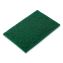 Medium-Duty Scouring Pad, 6 x 9, Green, 10 Pads/Pack, 6 Packs/Carton1