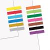 Removable/Reusable Page Flags, 13 Assorted Colors, 240 Flags/Pack2