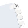 Legal Index Tabs, Customizable: Handwrite Only, 1/5-Cut, White, 1" Wide, 104/Pack2