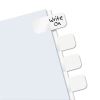 Legal Index Tabs, Customizable: Handwrite Only, 1/5-Cut, White, 1" Wide, 416/Pack2