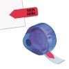 Arrow Message Page Flags in Dispenser, "Sign Here", Red, 120 Flags/Pack1