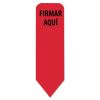 Arrow Message Page Flags in Dispenser, "FIRMAR AQUI", Red, 120 Flags/Pack2
