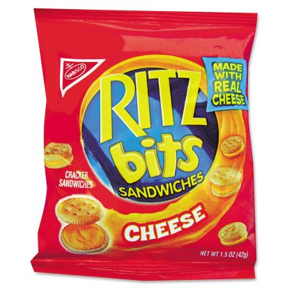 Ritz Bits, Cheese, 1.5 oz Packs, 60/Carton1