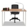Steel Desk, 47.25" x 24" x 28.75", Beech/White2