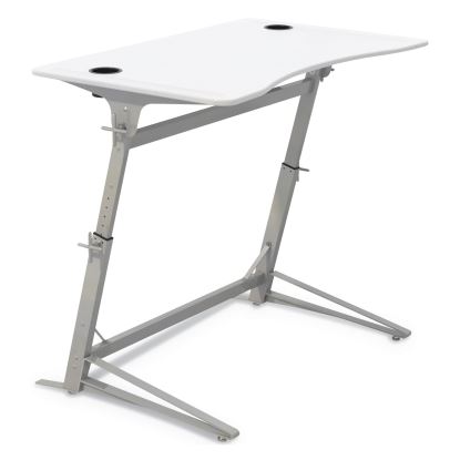 Verve Standing Desk, 47.25" x 31.75" x 36" to 42", White1