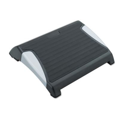 Restease Adjustable Footrest, 15.5w x 13.75d x 3.25 to 5h, Black/Silver1