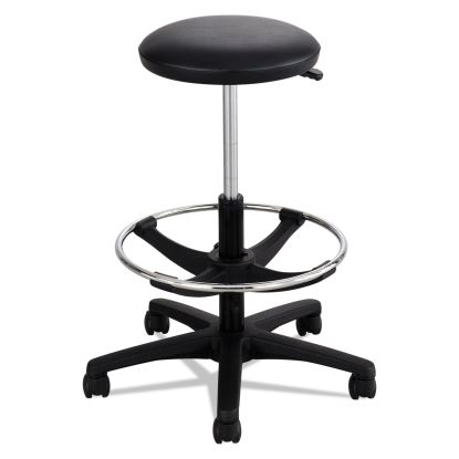 Extended-Height Lab Stool, Backless, Supports Up to 250 lb, 22" to 32" Seat Height, Black1