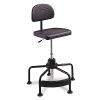 Task Master Economy Industrial Chair, Supports Up to 250 lb, 17" to 35" Seat Height, Black2