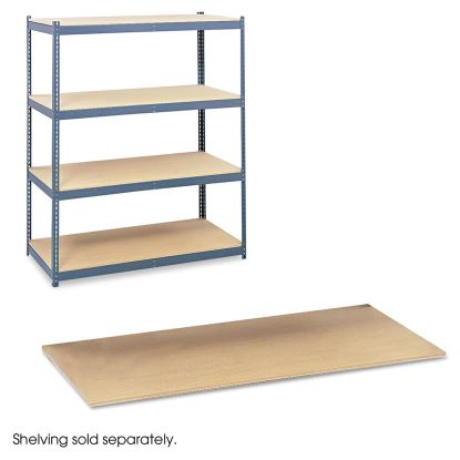 Particleboard Shelves for Steel Pack Archival Shelving, 69w x 33d x 84w, Box of 41