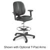 Apprentice II Extended-Height Chair, Supports Up to 250 lb, 22" to 32" Seat Height, Black1
