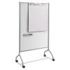 Impromptu Magnetic Whiteboard Collaboration Screen, 42w x 21.5d x 72h, Gray/White1