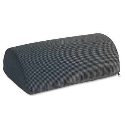 Half-Cylinder Padded Foot Cushion, 17.5w x 11.5d x 6.25h, Black1