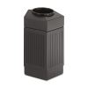 Canmeleon Indoor/Outdoor Receptacle, Pentagon, Polyethylene, 30 gal, Black2