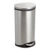 Step-On Medical Receptacle, 7.5 gal, Stainless Steel1