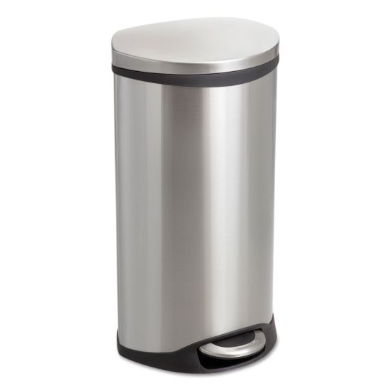 Step-On Medical Receptacle, 7.5 gal, Stainless Steel1