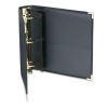 Classic Collection Ring Binder, 3 Rings, 2" Capacity, 11 x 8.5, Black2
