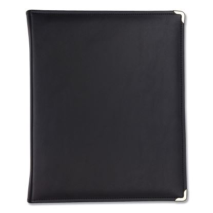 Classic Collection Zipper Ring Binder, 3 Rings, 1.5" Capacity, 11 x 8.5, Black1