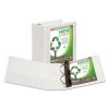 Earth's Choice Biobased D-Ring View Binder, 3 Rings, 5" Capacity, 11 x 8.5, White2