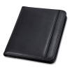 Professional Zippered Pad Holder, Pockets/Slots, Writing Pad, Black2