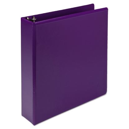 Earth’s Choice Biobased Durable Fashion View Binder, 3 Rings, 2" Capacity, 11 x 8.5, Purple, 2/Pack1