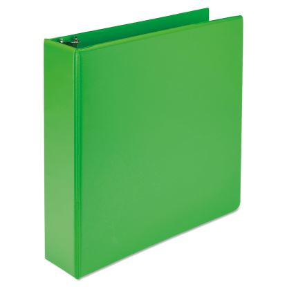 Earth’s Choice Biobased Durable Fashion View Binder, 3 Rings, 2" Capacity, 11 x 8.5, Lime, 2/Pack1