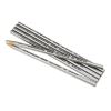Verithin Smear-Proof Colored Pencils, 2 mm, Metallic Silver Lead, Metallic Silver Barrel, Dozen1
