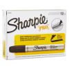 Durable Metal Barrel Permanent Marker, Broad Chisel Tip, Black2