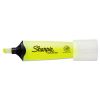 Clearview Tank-Style Highlighter, Fluorescent Yellow Ink, Chisel Tip, Yellow/Black/Clear Barrel, Dozen2