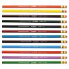 Col-Erase Pencil with Eraser, 0.7 mm, 2B (#1), Assorted Lead/Barrel Colors, Dozen2