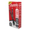 S-Gel High-Performance Gel Pen, Retractable, Bold 1 mm, Black Ink, Black Barrel, Dozen2
