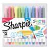 S-Note Creative Markers, Assorted Ink Colors, Chisel Tip, Assorted Barrel Colors, 12/Pack1