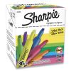Tank Style Highlighters, Assorted Ink Colors, Chisel Tip, Assorted Barrel Colors, 36/Pack2