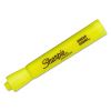 Tank Style Highlighters, Fluorescent Yellow Ink, Chisel Tip, Yellow Barrel, 4/Set2