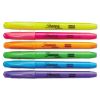 Pocket Style Highlighters, Assorted Ink Colors, Chisel Tip, Assorted Barrel Colors, Dozen2