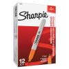 Fine Tip Permanent Marker, Fine Bullet Tip, Orange, Dozen2