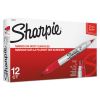 Twin-Tip Permanent Marker, Extra-Fine/Fine Bullet Tips, Red, Dozen1